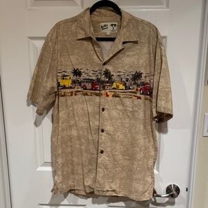Tan Hawaiian Shirt